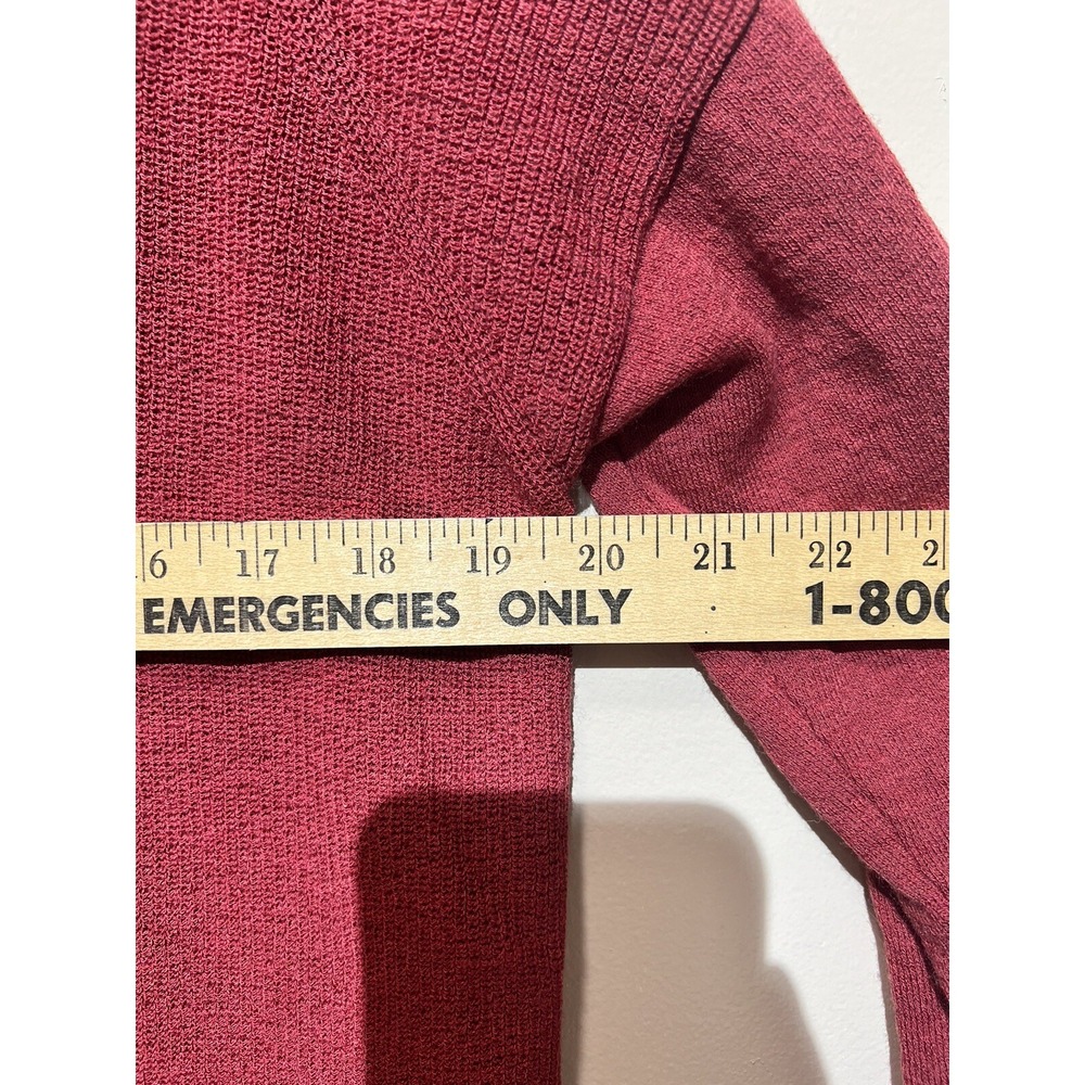 Eileen Fisher 100% Laine Wool Knit Tunic Sweater Size Large V-Neck Long Sleeve - Picture 3 of 7